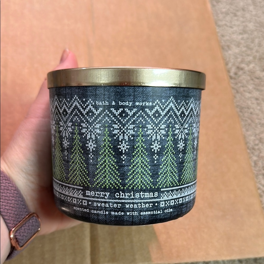 Bath & Body Works Christmas Candle